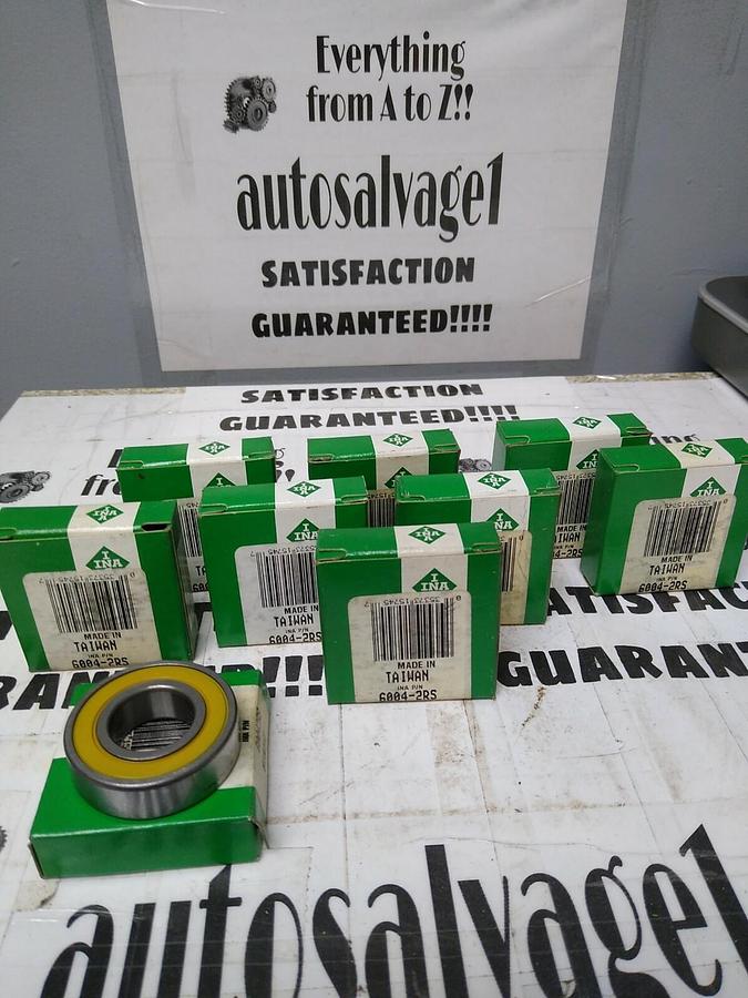 Used INA,60042RS,Ball Bearing lot of 9 NOS