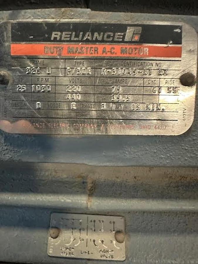 Used Reliance HP25 326U