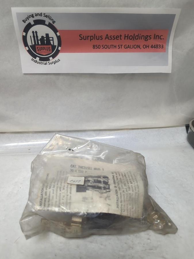 GENERAL ELECTRIC,THC31S61,FUSING KIT 30A 600V NOS