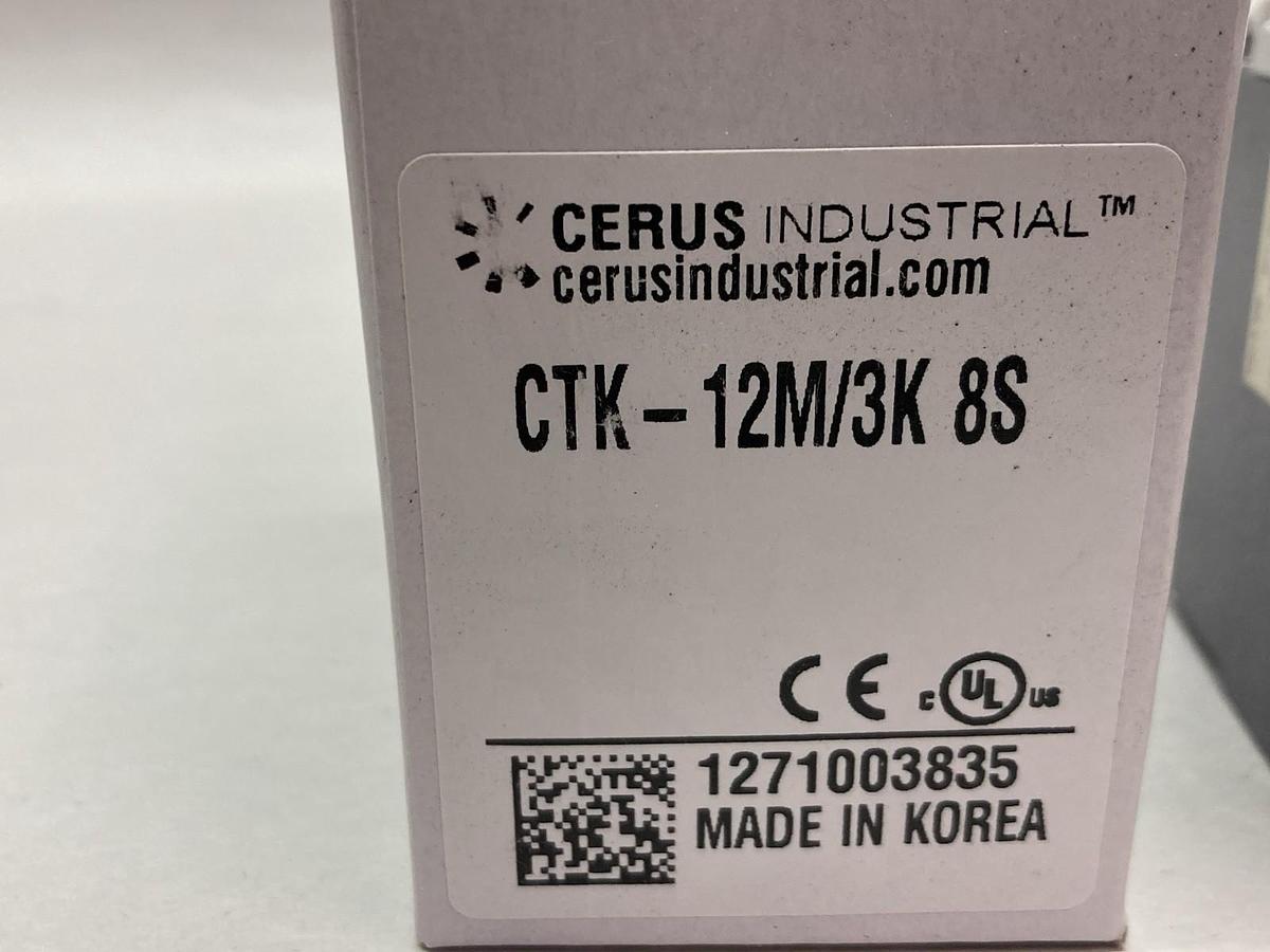 Cerus Industrial,CTK-12M/3K 8S,Thermal Overload Relay 600Vac 10A 6kV