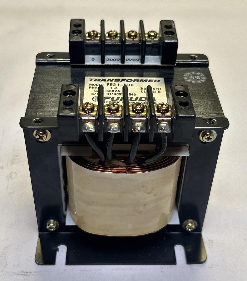 Used FUKUDA,FE21-500,TRANSFORMER 500VA