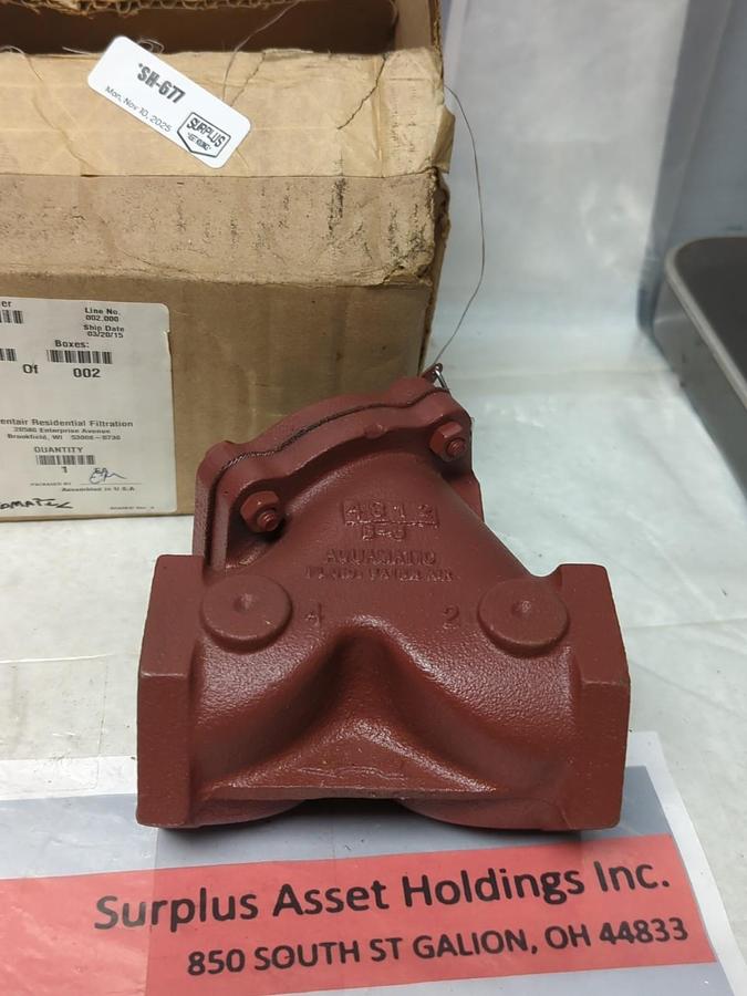 AQUAMATIC,V42D-0000-00000,CAST DIAPHRAGM VALVE 1-1/4 INCH NOS