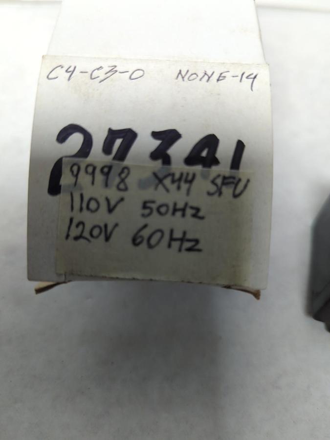 Used SQUARE D,9998X44,COIL 110V 50HZ 120V 60HZ PRE-OWNED