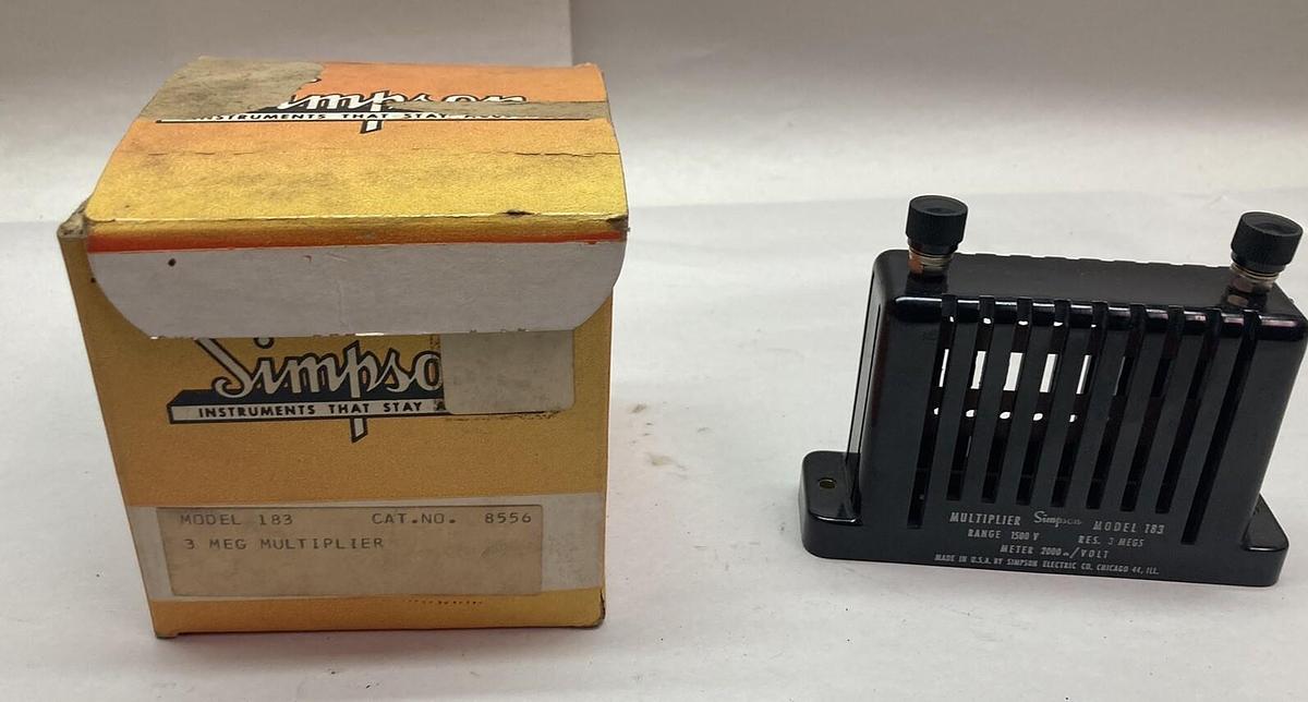 Simpson,Model 183,Multiplier