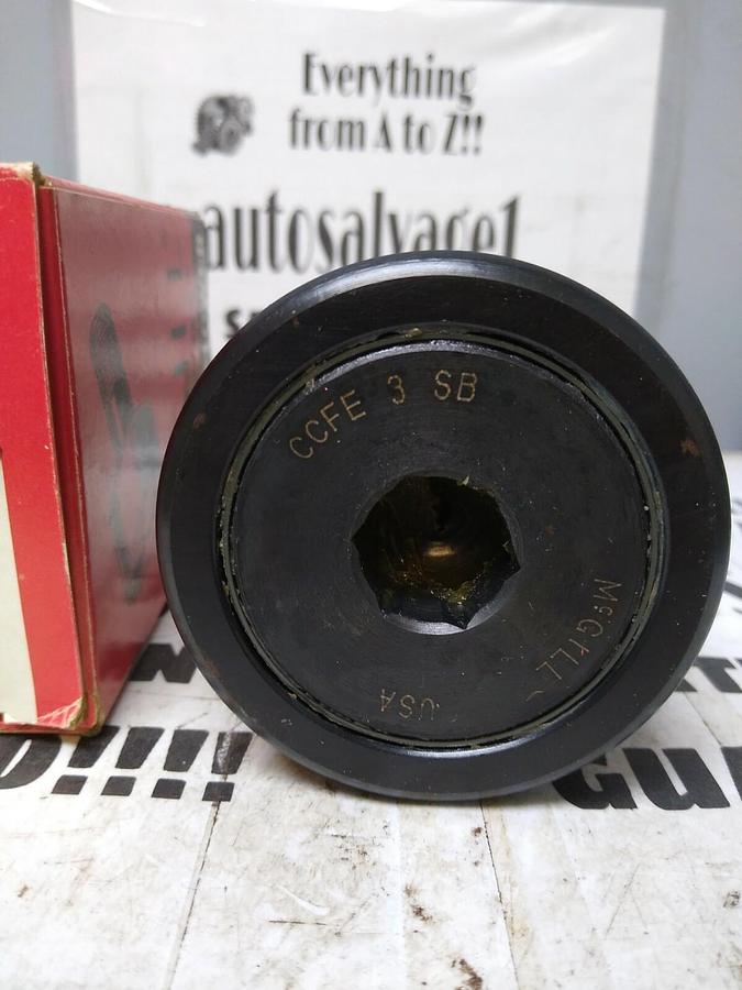 Used McGill,CCFE-3-SB,Cam Follower 3 INCH NOS