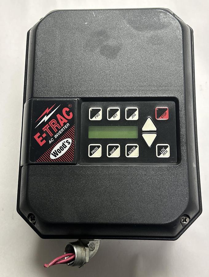 Used TB WOODS,WFC4002-0CHT,AC DRIVE IINVERTER 2HP 460V 4.1A