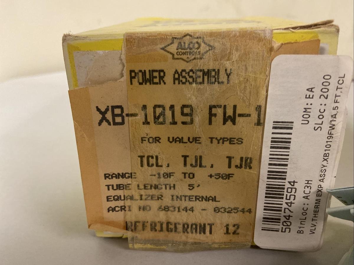 Alco Controls,XB-1019-FW-1A,Thermal Expansion Assembly for Valves TCL TJL  TJR