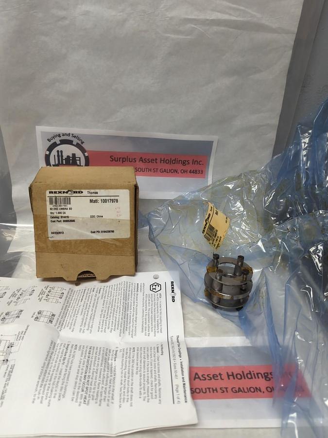 REXNORD,914415,62.DBZ.CMBRA DISC COUPLING HUB BORE HUB NOS