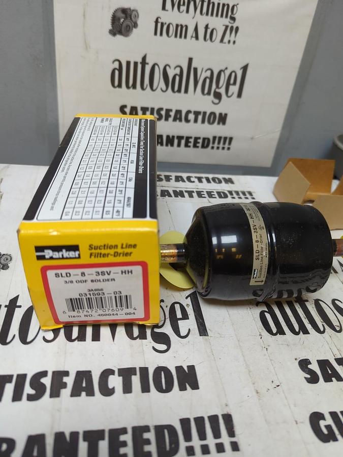 PARKER,SLD-8-3SV-HH,SUCTION LINE FILTER/DRIER 3/8 INCH ODF SOLDER NOS