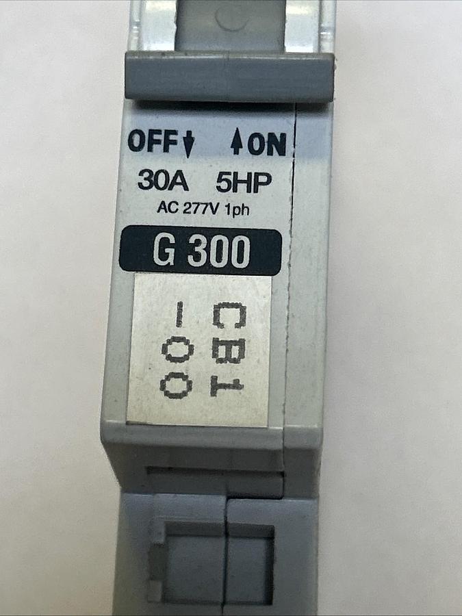 Used ALLEN BRADLEY,1492-CB1G300,CIRCUIT BREAKER 30A 277V 1P
