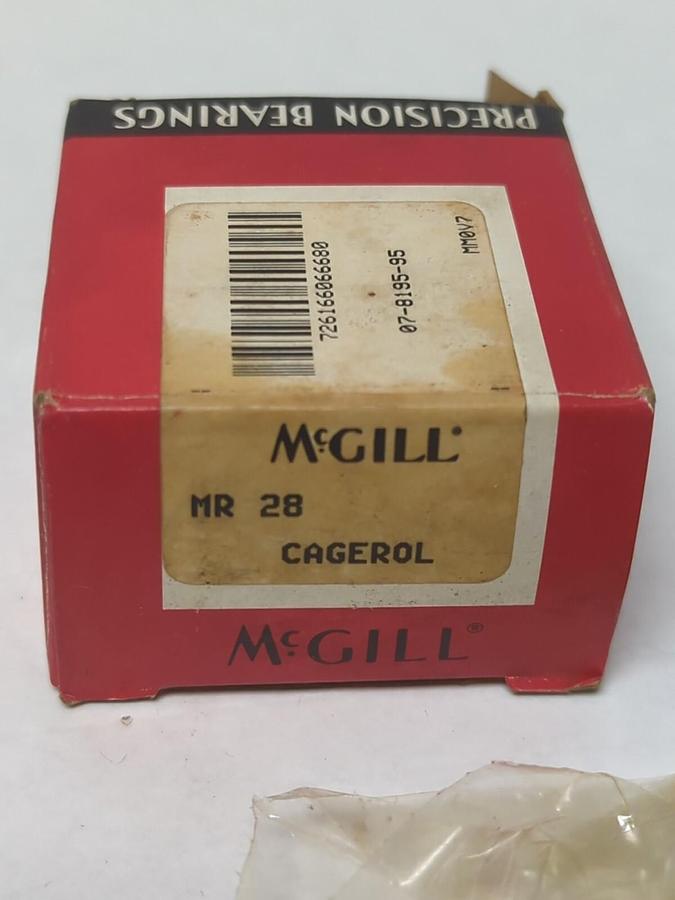 MCGILL,MR-28,NEEDLE ROLLER BEARING NOS