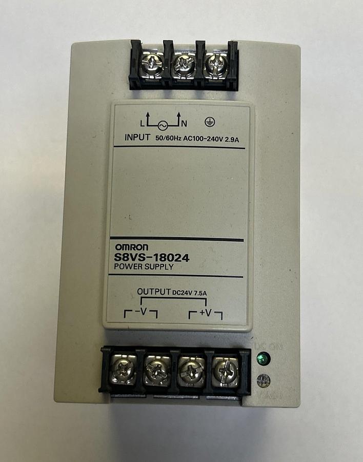 Used OMRON,S8V2-18024/ED2,POWER SUPPLY