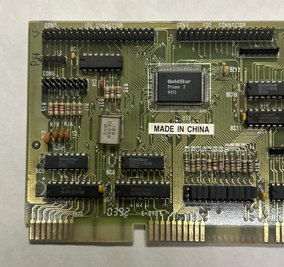 Used GOLD STAR,FCC-JGB,PRIME 2 CIRCUIT BOARD