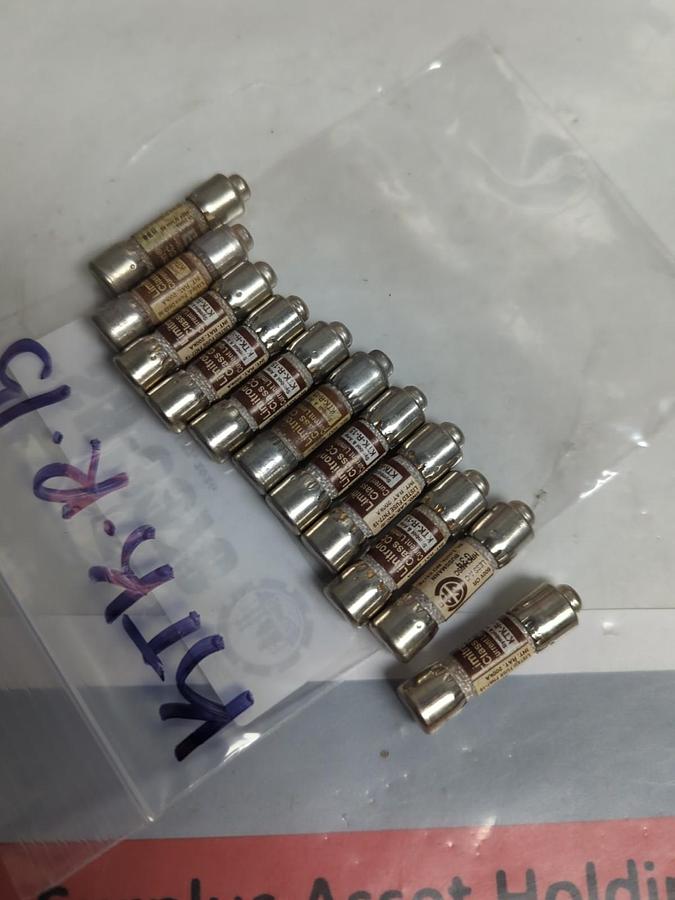 Used COOPER BUSSMANN,KTK-R-15,LIMITRON 15 AMP FUSE LOT OF 11 PRE-OWNED