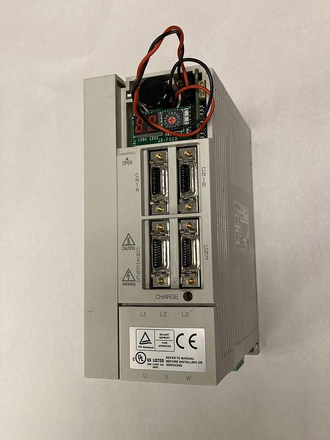 Used Mitsubishi,MR-J2S-40B,3-Phase Servo Amplifier 2.6A 200-230V