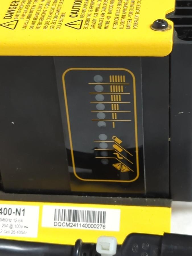 Used DELTA-Q,912-2400-N1,BATTERY CHARGER ON BOARD 24V PRE-OWNED