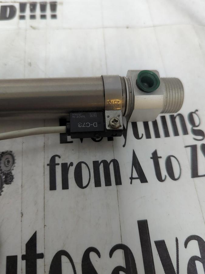 SMC,CDM2B20-200-C73,PNEUMATIC CYLINDER 145PSI NOS