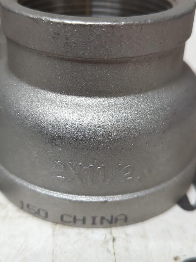 UNBRANDED,MB-304,THREADED PIPE REDUCER 2 INCH X 1-1/2 INCH LOT OF 3 NOS