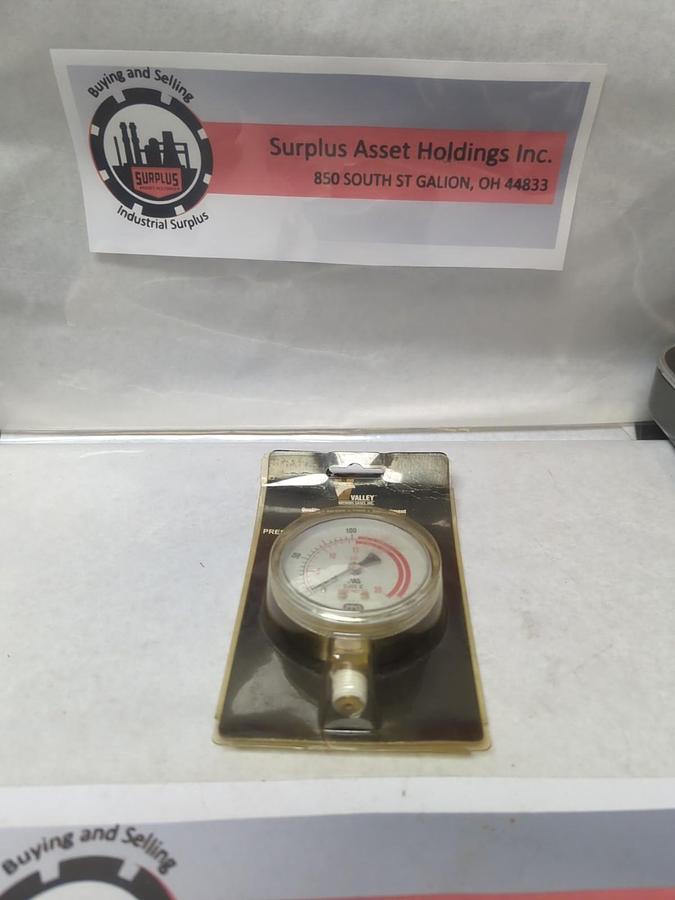 VALLEY,PG-2530,2-1/2 INCH PRESSURE GAGE NOS