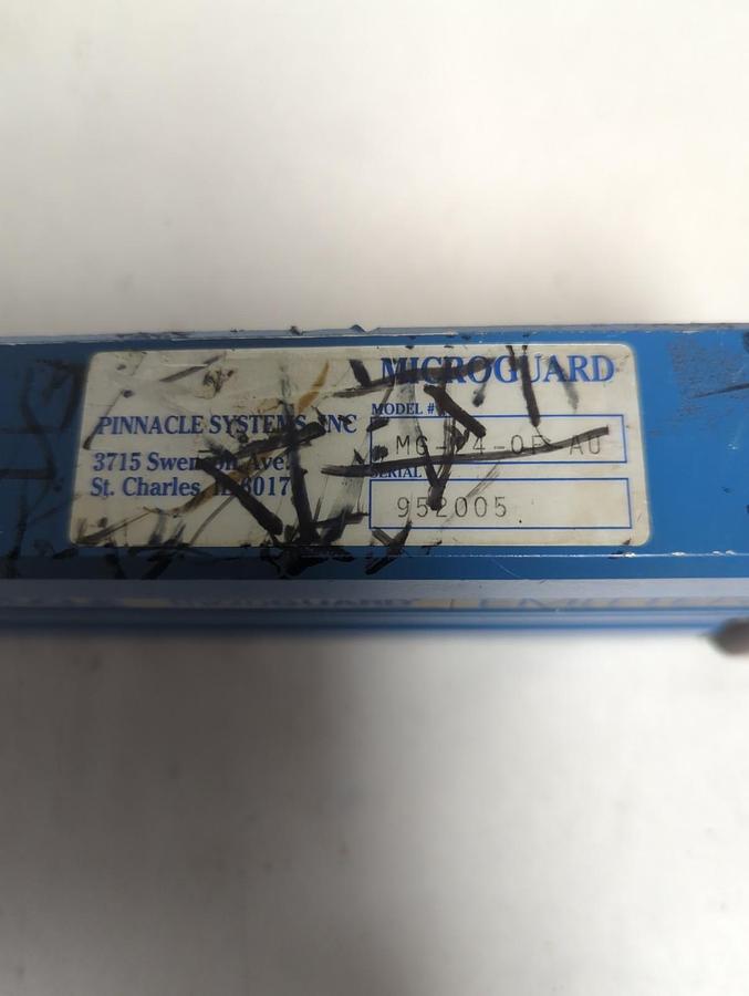 Used PINNACLE,MG-24-OF-AU,LIGHT CURTAIN RECIEVER/EMITTER SET PRE-OWNED