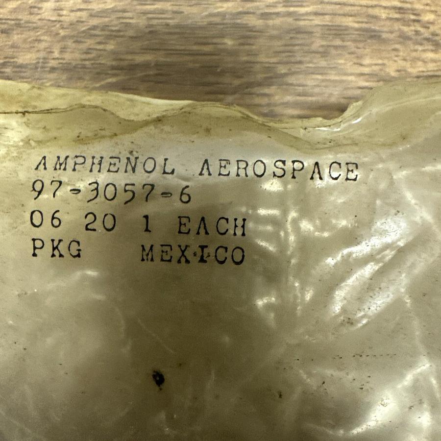 Used Amphenol,97-3057-6,Strain Relief Connector