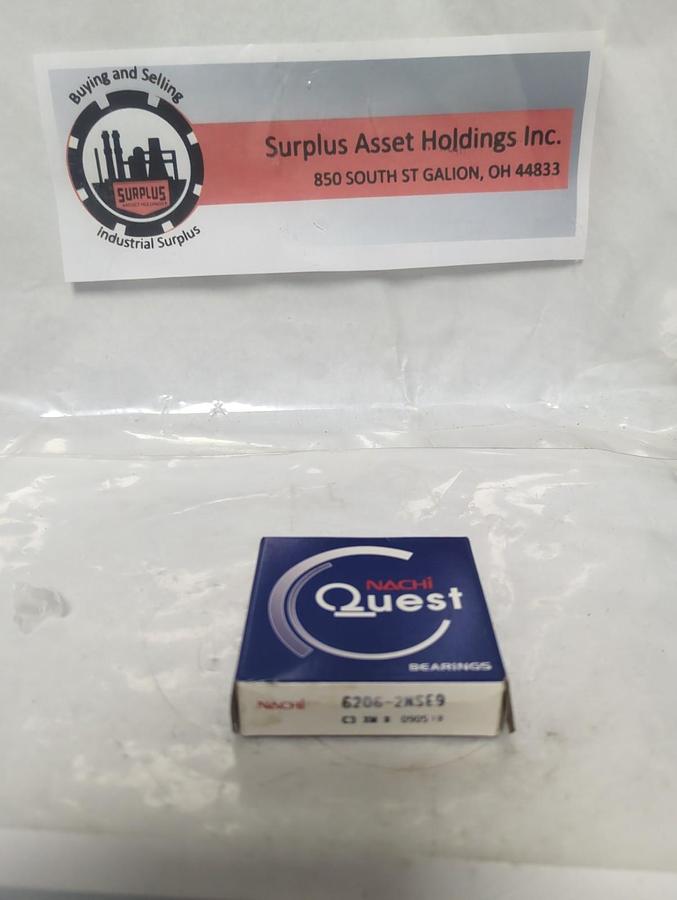 NACHI,6206-2-NE9,BALL BEARING NOS