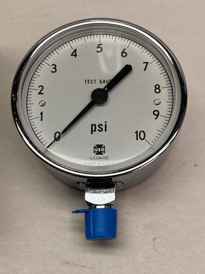 Ametek,P508 10-05-00,Pressure Gauge 10 PSI Max