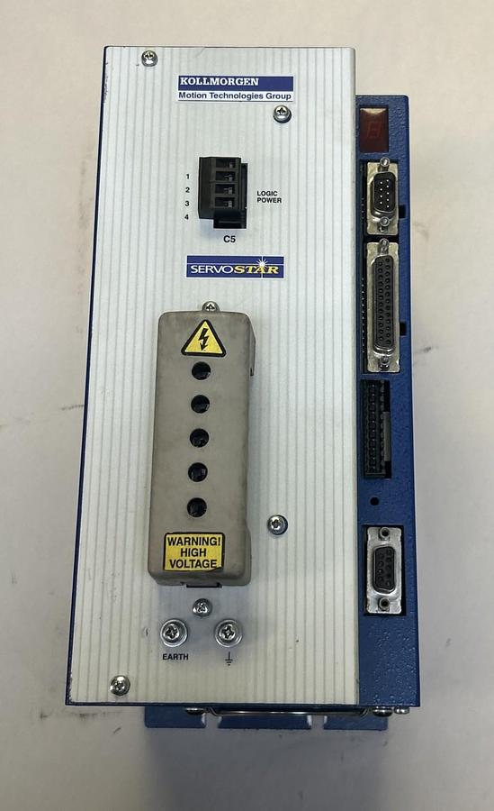 Used KOLLMORGEN SERVOSTAR,SR20000-000000,SERVO DRIVE 115/230VAC 20AMP