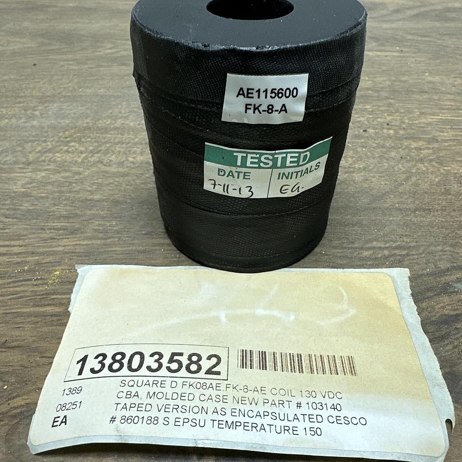 Square D,FK-8-AE,130VDC Coil