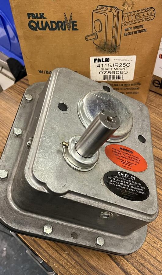 FALK,4155 JR25C,ENCLOSED GEAR DRIVE 0786083 RATIO 24.87