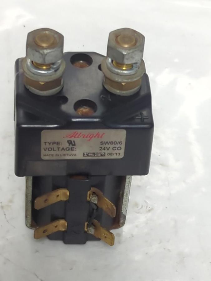 Used ALLRIGHT,SW80/6,SINGLE ACTING CONTACTOR 24V CO PRE-OWNED