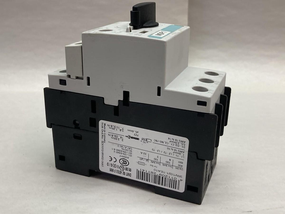 Siemens,3RV1021-1EA10,Circuit Breaker Class 10 50/60Hz
