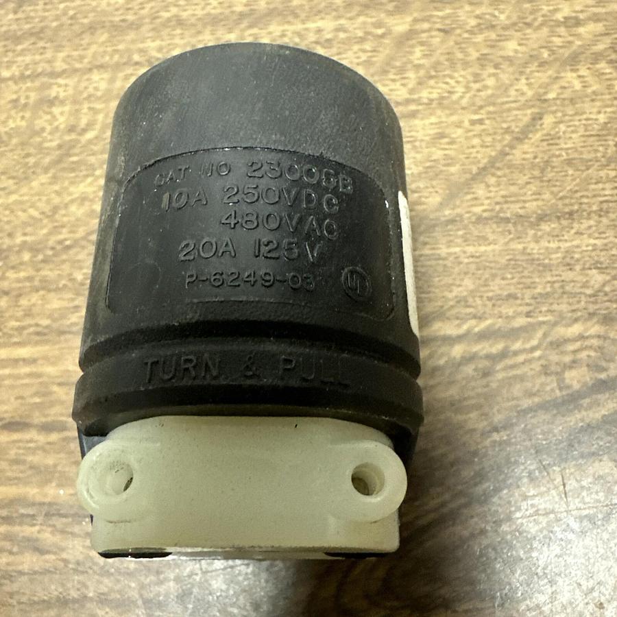 Hubbell,HBL23005B,20A 125V Hubbellock Plug