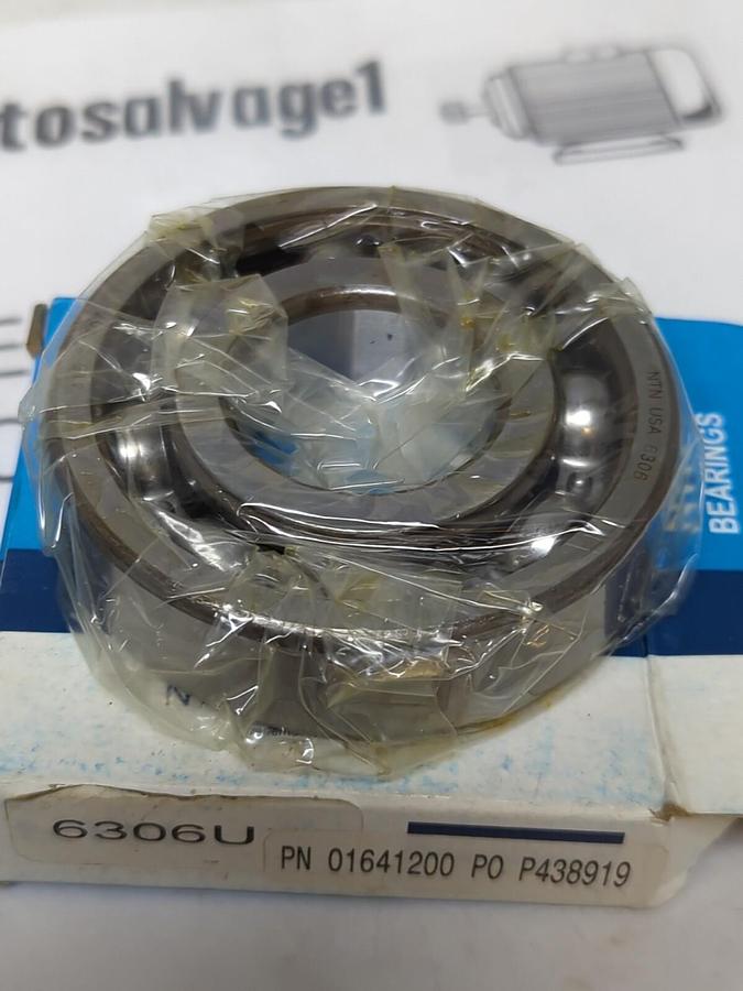 NTN,6306U,DEEP GROOVE BALL BEARING LOT OF 2 NOS