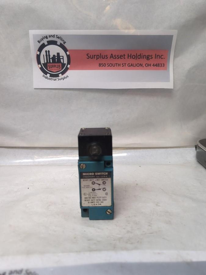 Used HONEYWELL/MICRO SWITCH,LSA3K,HEAVY DUTY LIMIT SWITCH 10 AMP 600 VAC PRE-OWNED