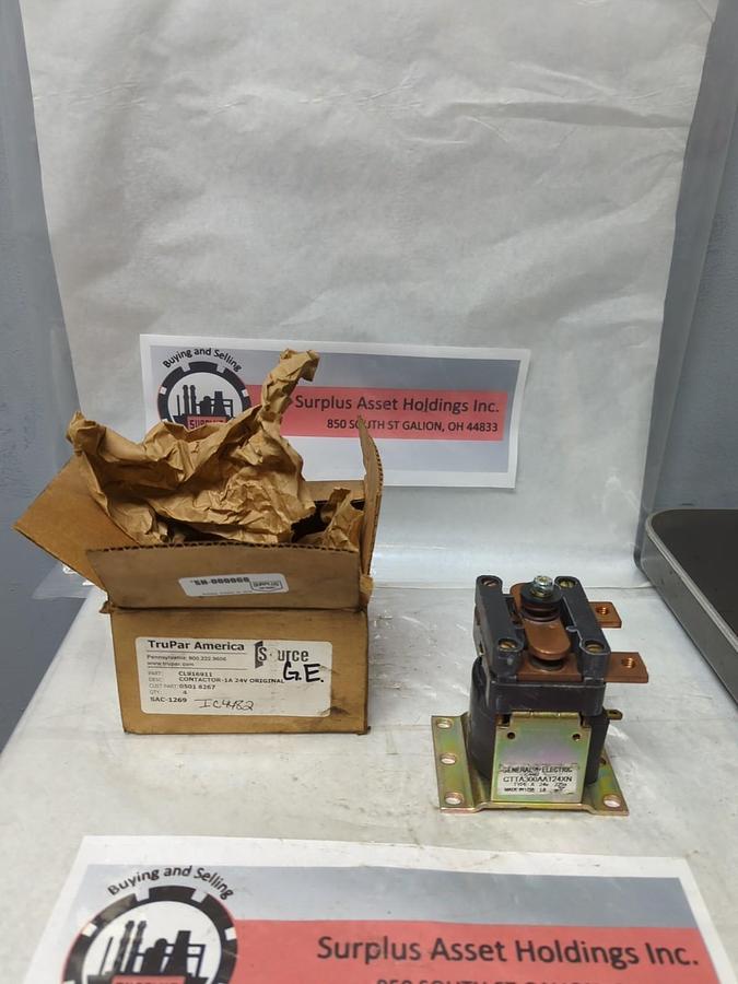GE,IC4482,CONTACTOR 1-A 24V NOS