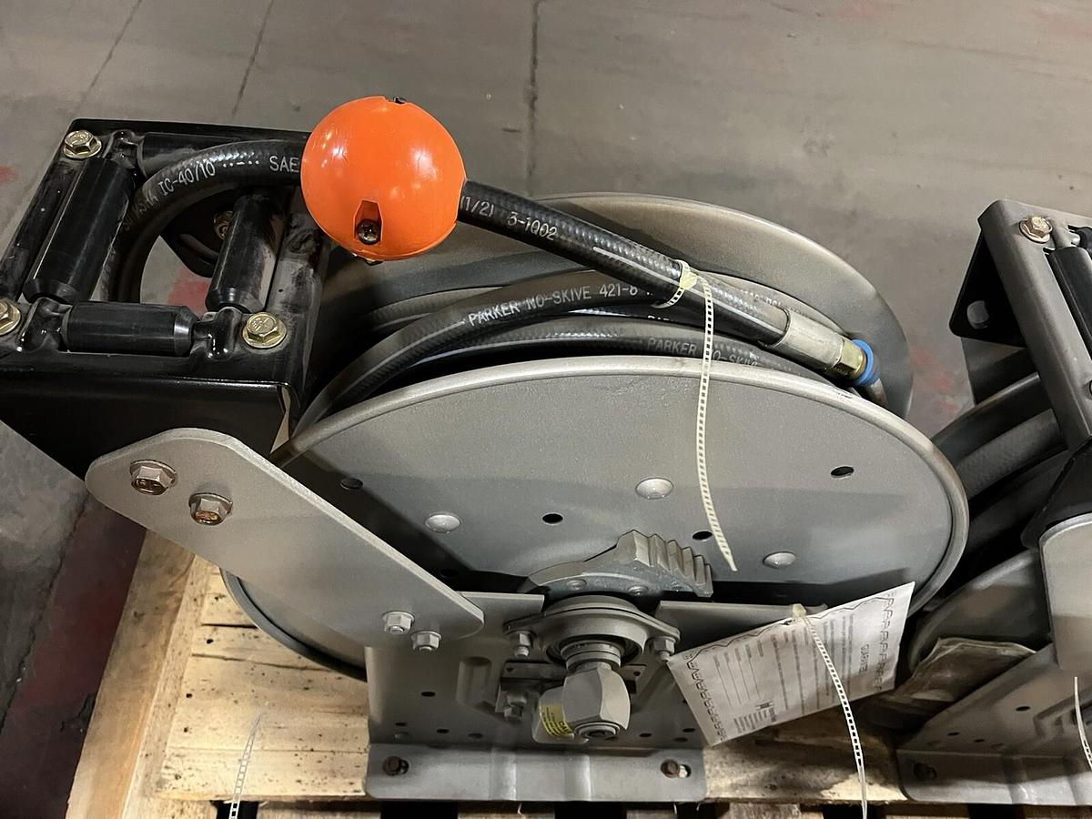 HANNAY REELS,M716-19-20J VR,HOSE REEL 1/2" 50FT 2000PSI HOSE LOT OF 4