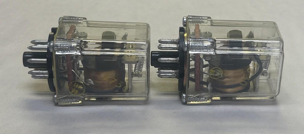 Used POTTER & BRUMFIELD,KR-4539-1,RELAY LOT OF 2