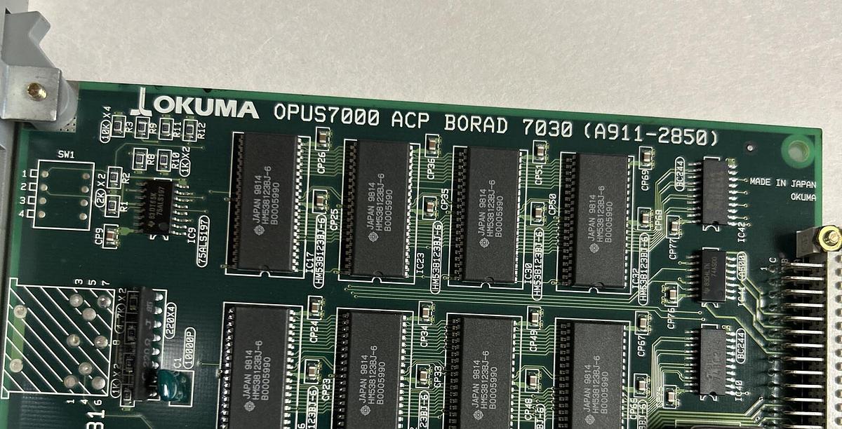 Used OKUMA,E4809-770-116/A911-2850 OPUS7000, ACP BOARD 7030 NEW