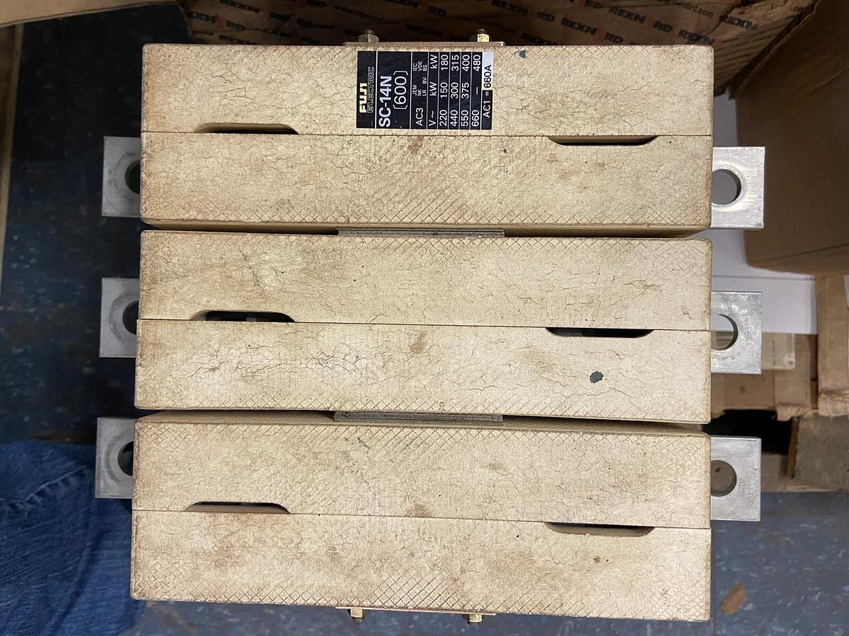 Used Fuji,SC-14N,Magnetic contactor 660V AC1=660
