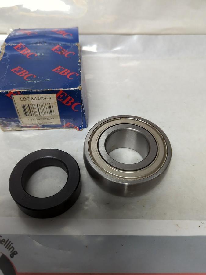 EBC,SA208-24,INSERT BEARING 1-1/2 INCH BORE WITH LOCKING COLLAR NOS