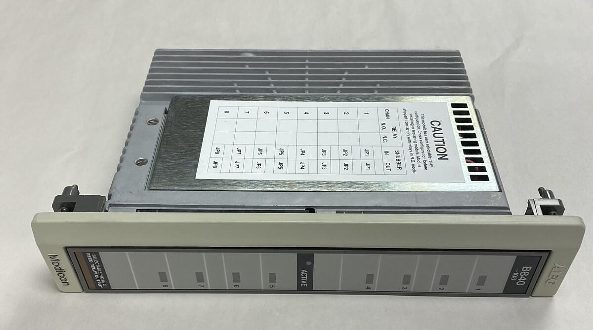 Used Modicon,AS-B840-108,Reed Relay Output