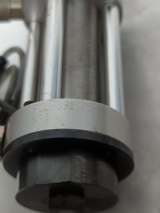 Used BIMBA,FOD-091 75MM1,PNEUMATIC AIR CYLINDER ASSEMBLY PRE-OWNED