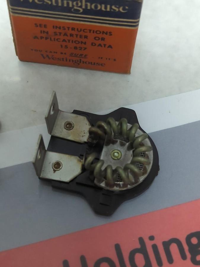 WESTINGHOUSE,966 485-H,OVERLOAD THERMAL HEATER RELAY LOT OF 4 NOS