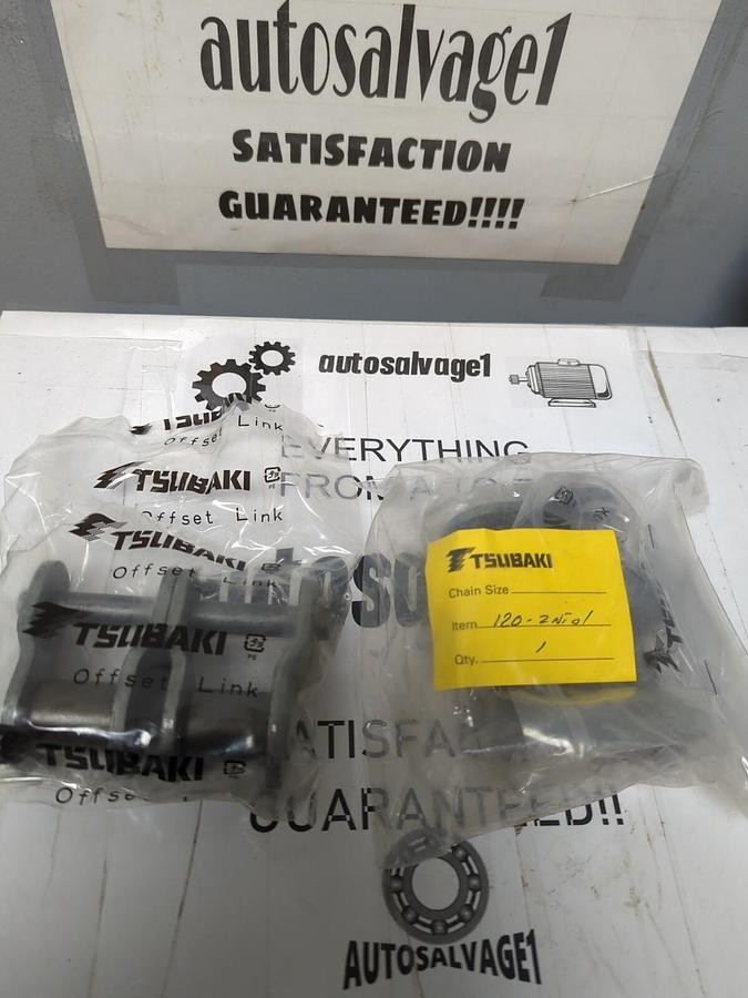 TSUBAKI,120-2NTOL,DOUBLE  OFFSET LINK .LOT OF 2 NOS