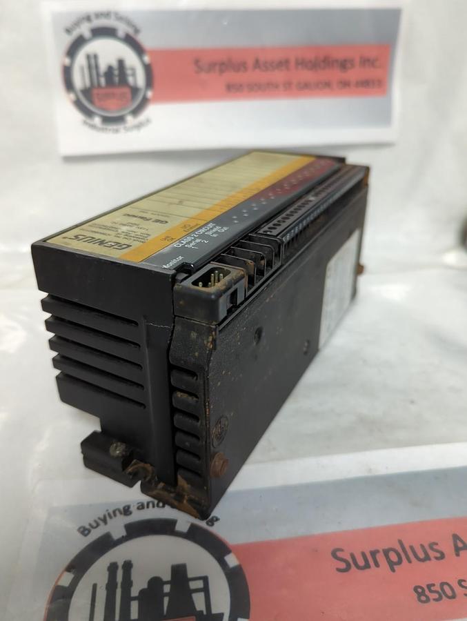 Used GE FANUC,IC660BBD110,GENIUS BLOCK I/O INPUT MODULE PRE-OWNED
