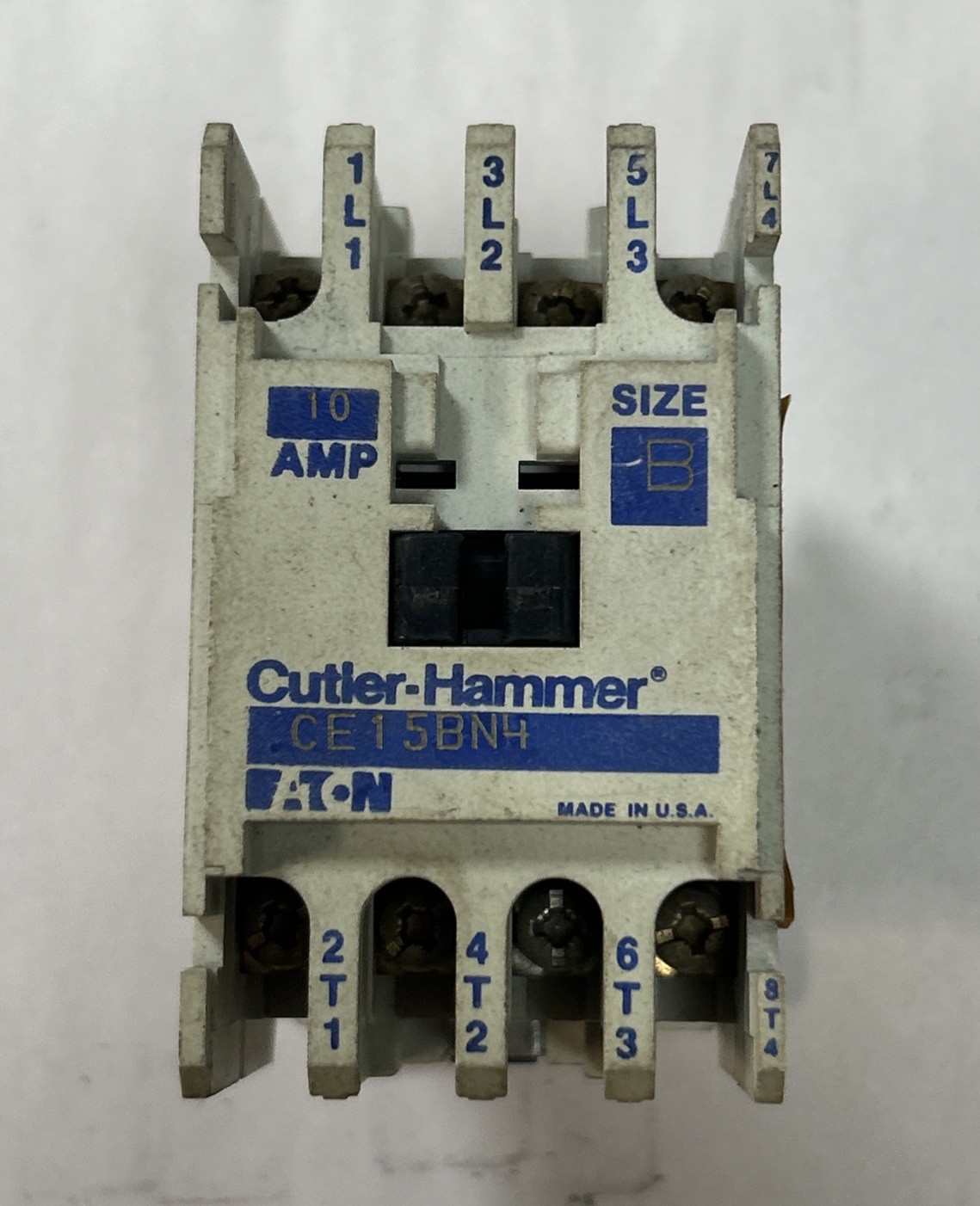 Used CUTLER-HAMMER,CE15BN4,CONTACTOR 10A