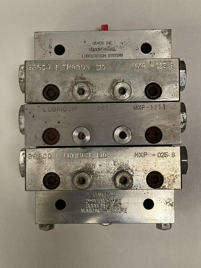 Used Graco,MXP-025S MXP-125T MXP-025S,Divider Valve 3000 Max PSI