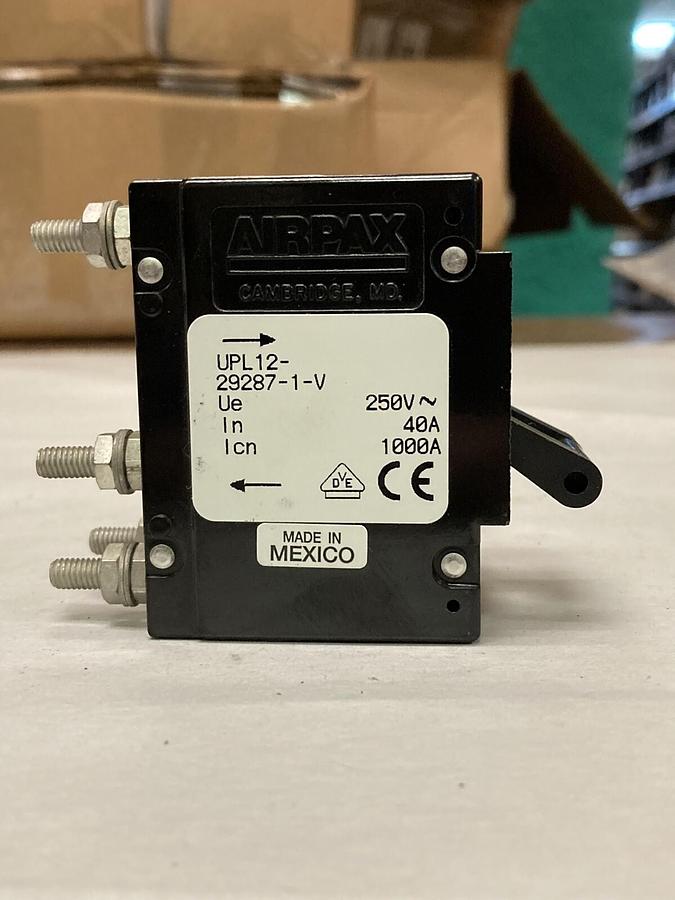 Sensata Technologies,UPL12-29287-1-V,Circuit Breaker 40A 250V