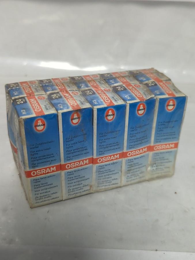 OSRAM,64156,HOLOGEN BULB H3 PACK OF 10 NOS